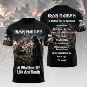 Iron Maiden 3D Apparel - HOATT19671