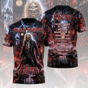 Iron Maiden 3D Apparel - HOATT19827