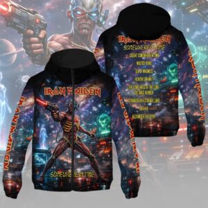 Iron Maiden 3D Windbreaker Jacket - HOATT19525