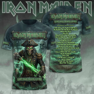 Iron Maiden World Tour 2026 3D Apparel - TMTHU7897