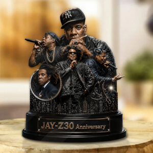 JAŸ-Z30 Anniversary Custom Shape Acrylic Plaque - GNE7595