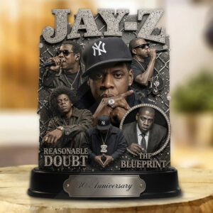 JAŸ-Z30 Anniversary Custom Shape Acrylic Plaque - GNE7610