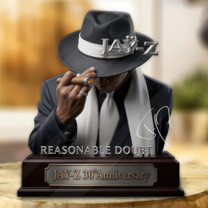 JAŸ-Z30 Anniversary Custom Shape Acrylic Plaque - GNE7617