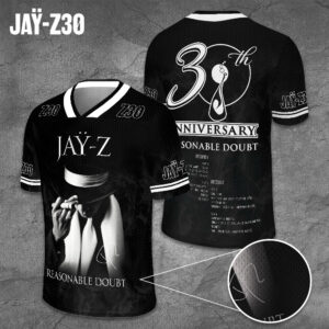 JAŸ-Z30 3D V-Neck Mesh Jersey - GNE7676