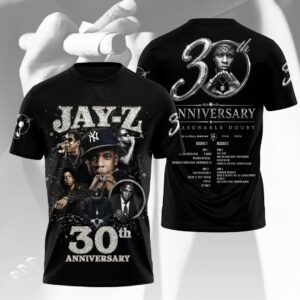 JAŸ-Z30 Reasonable Doubt 30th Anniversary 3D Apparel - HOATT19995