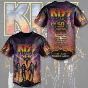 KISS Baseball Jersey - TMTHU7540