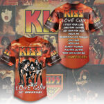 KISS Lovegun 50th Anniversary Baseball Jersey – TMTHU7635