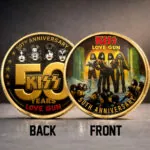 KISS Lovegun 50th Anniversary Commemorative Coin – TMTHU7232