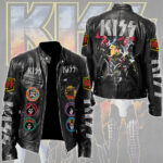 KISS Motorcycle Leather Jacket – TMTHU7229
