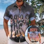 KISS Short Sleeve Button-Down Shirt – TMTHU7307