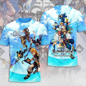 Kingdom Hearts 25th Anniversary 3D Apparel - TMTHU7547