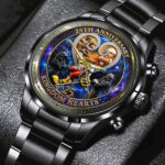 Kingdom Hearts 25th Anniversary Black Stainless Steel Watch – TMTHU7526