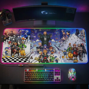 Kingdom Hearts 25th Anniversary Custom Gaming Desk Mat - GNE7455