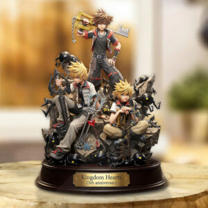 Kingdom Hearts 25th Anniversary Custom Shape Acrylic Plaque - GNE7461