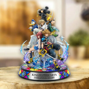 Kingdom Hearts 25th Anniversary Custom Shape Acrylic Plaque - TMTHU7481