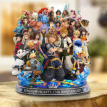 Kingdom Hearts 25th Anniversary Custom Shape Acrylic Plaque – TMTHU7483