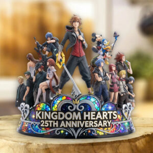 Kingdom Hearts 25th Anniversary Custom Shape Acrylic Plaque - TMTHU7491