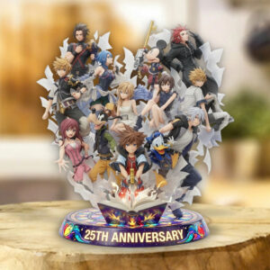 Kingdom Hearts 25th Anniversary Custom Shape Acrylic Plaque - TMTHU7528