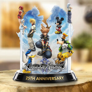 Kingdom Hearts 25th Anniversary Custom Shape Acrylic Plaque - TMTHU7545