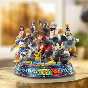 Kingdom Hearts 25th Anniversary Custom Shape Acrylic Plaque - TMTHU7546