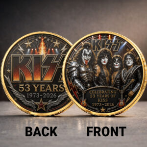 KISS 53 Years Anniversary Commemorative Coin - TANTN24537
