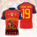 Lamine Yamal x Spain National Team 2026 FIFA World Cup Champions 3D Apparel – HOATT19773