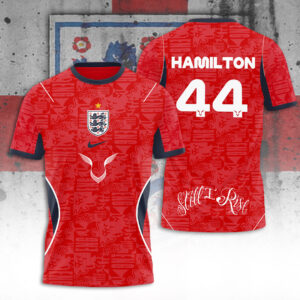 Lewis Hamilton x England National Football 3D Apparel - TANTN24254