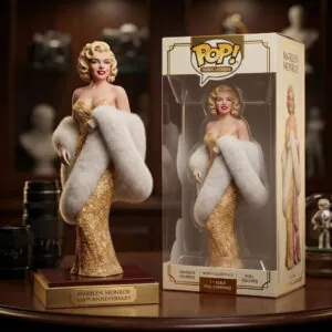 Marilyn Monroe 100th Anniversary 3D Collectible Vinyl Figure - TMTHU7550