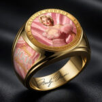 Marilyn Monroe 100th Anniversary 3D Engraved Ring – HOATT19721