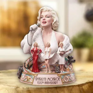Marilyn Monroe 100th Anniversary Custom Shape Acrylic Plaque - TMTHU7656