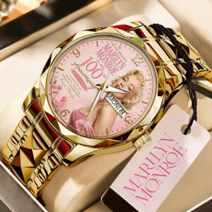 Marilyn Monroe 100th Anniversary Alloy Luxury Quartz Watch - TMTHU7887