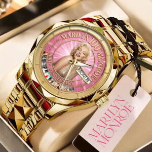 Marilyn Monroe 100th Anniversary Alloy Luxury Quartz Watch - TMTHU7666