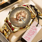 Marilyn Monroe 100th Anniversary Alloy Luxury Quartz Watch – TMTHU7777