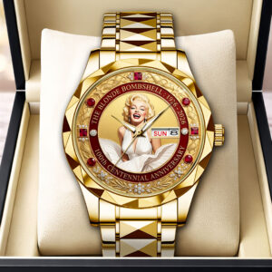 Marilyn Monroe 100th Anniversary Alloy Luxury Quartz Watch - HOATT19766