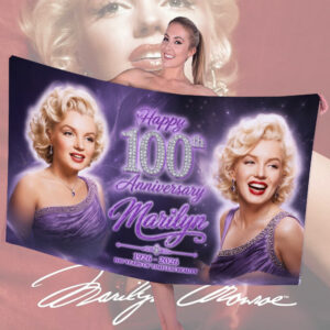 Marilyn Monroe 100th Anniversary Rectangle Beach Towel - TMTHU7858