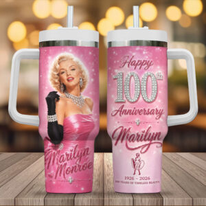 Marilyn Monroe 100th Anniversary 40oz Tumbler - TMTHU7703