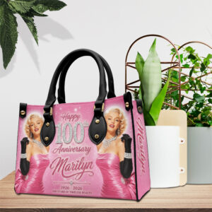 Marilyn Monroe 100th Anniversary Leather HandBag - TMTHU7704