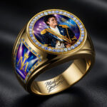 Michael Jackson 3D Engraved Ring – HOATT19119