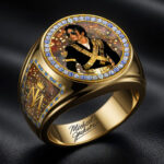 Michael Jackson 3D Engraved Ring – HOATT19120