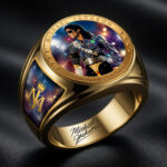 Michael Jackson 3D Engraved Ring – HOATT19366