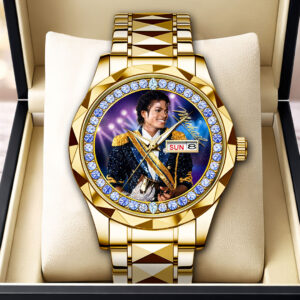 Michael Jackson Alloy Luxury Quartz Watch - HOATT19286