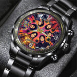 Michael Jackson Black Stainless Steel Watch – TMTHU7593