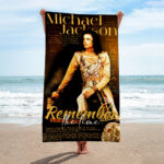 Michael Jackson Rectangle Beach Towel – HOATT19196