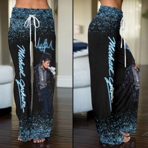 Michael Jackson High-Waisted Straight-Leg Trousers - HOATT19950