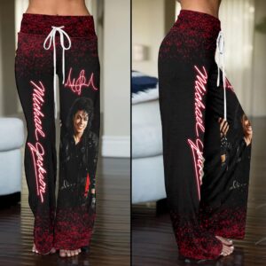 Michael Jackson High-Waisted Straight-Leg Trousers - HOATT19951