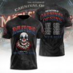 Mötley Crüe Tour 2026 3D Apparel – TANTN24437