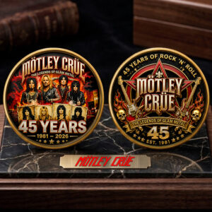 Mötley Crüe 45th Anniversary Commemorative Coin - TMTHU7832