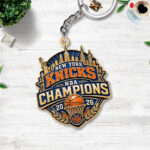 New York Knicks 2026 NBA Finals Champions Custom Shape 2-sided Keychain – HOATT19545