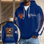 New York Knicks 2026 NBA Finals Champions 3D Unisex Waffle Hoodie – HOATT19171