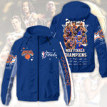 New York Knicks 2026 NBA Finals Champions 3D Windbreaker Jacket – HOATT19173